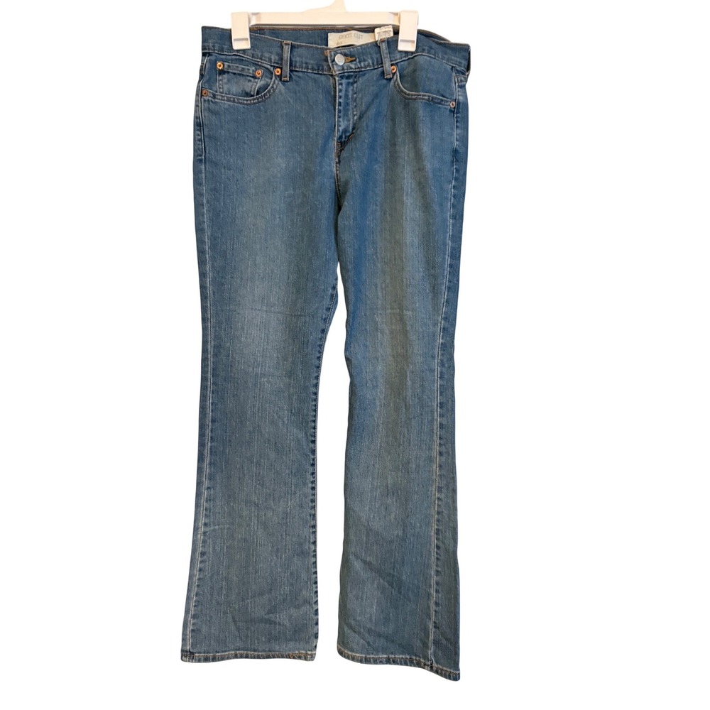 Levis 515 Boot Cut Jeans Womens 10 M Medium Wash Stretch Denim Blue Pants